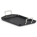 Le Creuset Toughened Non-Stick Plain Rectangular Grill, 35cm