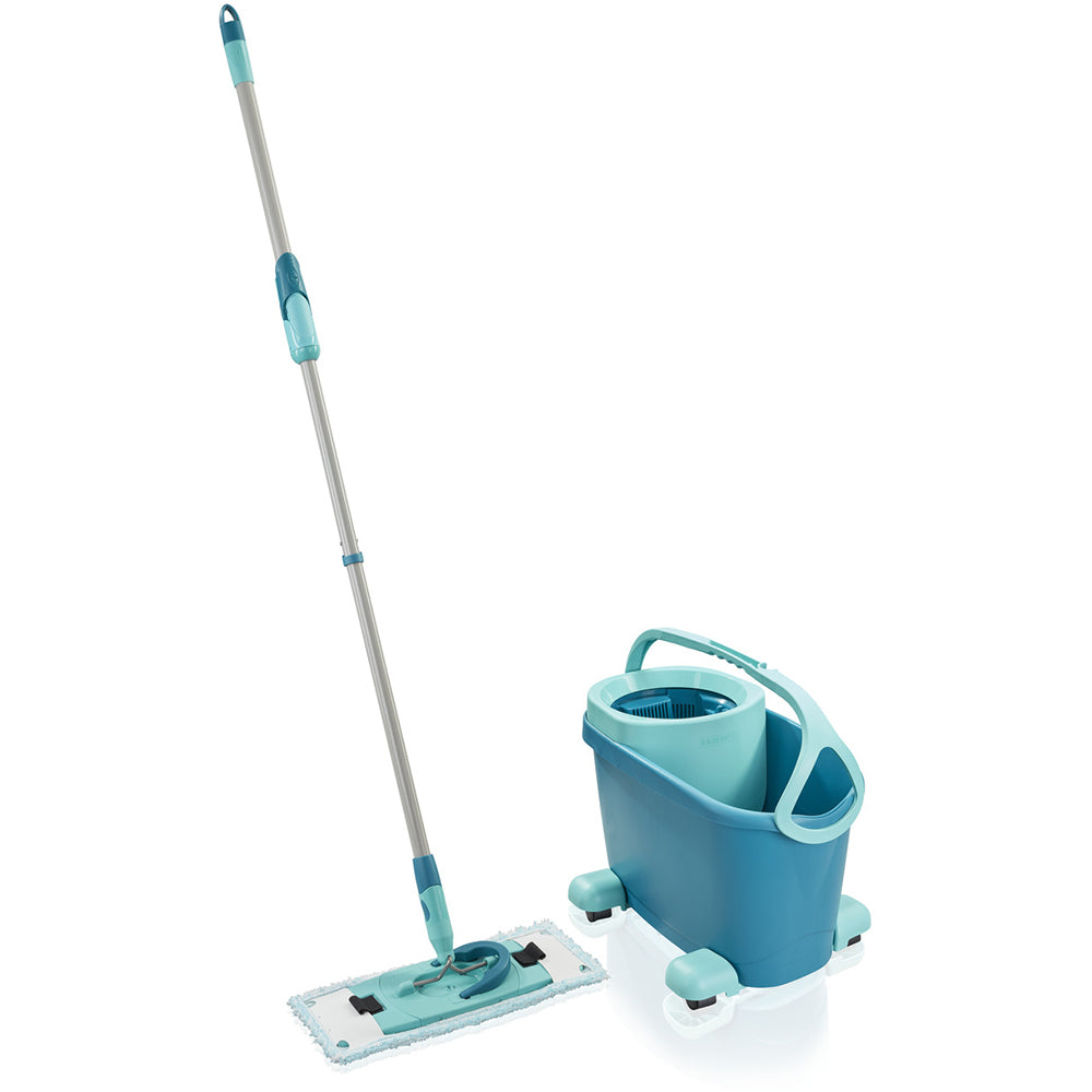 Leifheit Clean Twist Disc Ergo Mop And Bucket Set On Wheels