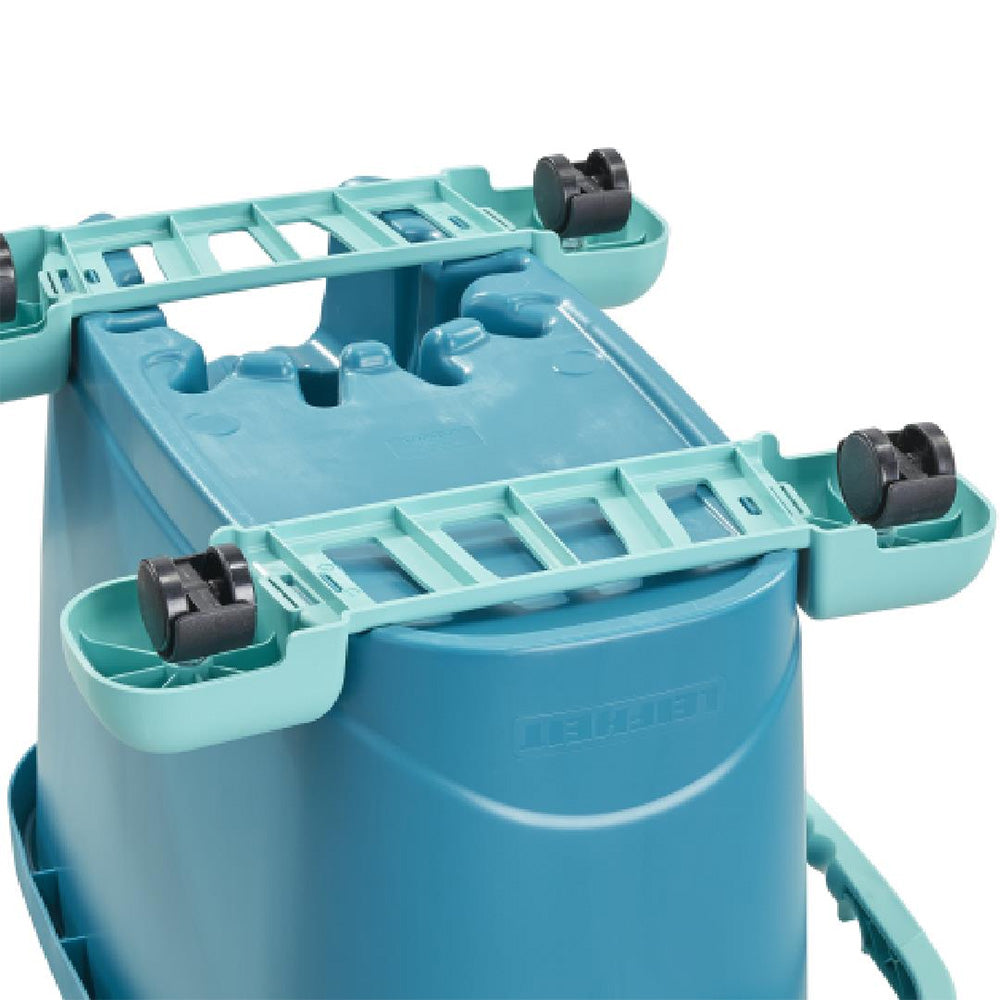 Leifheit Clean Twist Disc Ergo Mop And Bucket Set On Wheels