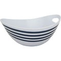 Home Classix Melamine Oval Salad Bowl, Nautical, 28cm