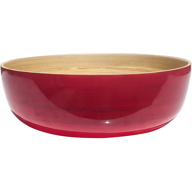 Ibili Natural Bamboo Serving Bowl, 25cm