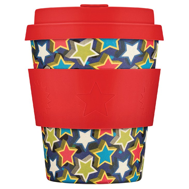 Ecoffee Cup BooCup Natural Fibre Reusable Coffee Cup, 250ml