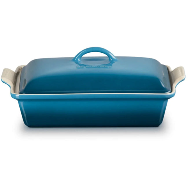 Le Creuset Heritage Rectangular Baking Dish with Lid, 33cm