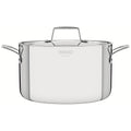 Tramontina Grano Stainless Steel Deep Casserole Pot with Lid