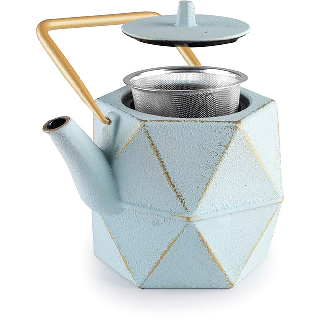 Ibili Oriental Cast Iron Tetsubin Teapot With Infuser, Kerala, 1.2L