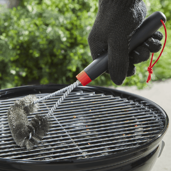 Weber 30cm 3-Sided Grill Brush
