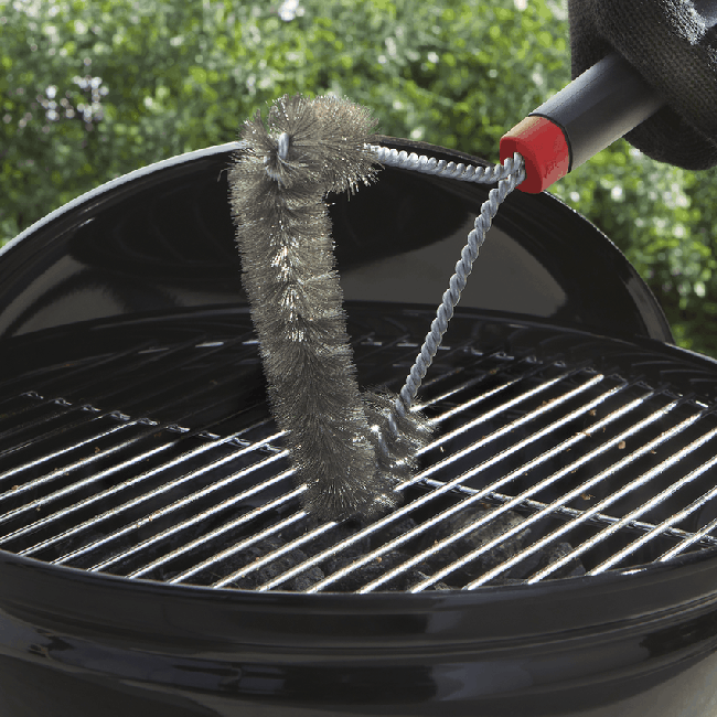 Weber 30cm 3-Sided Grill Brush