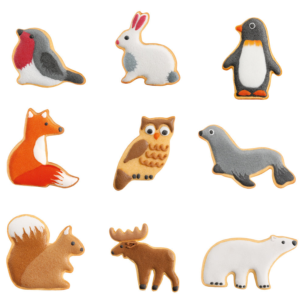 Tescoma Animal Cookie Cutters, Set of 9