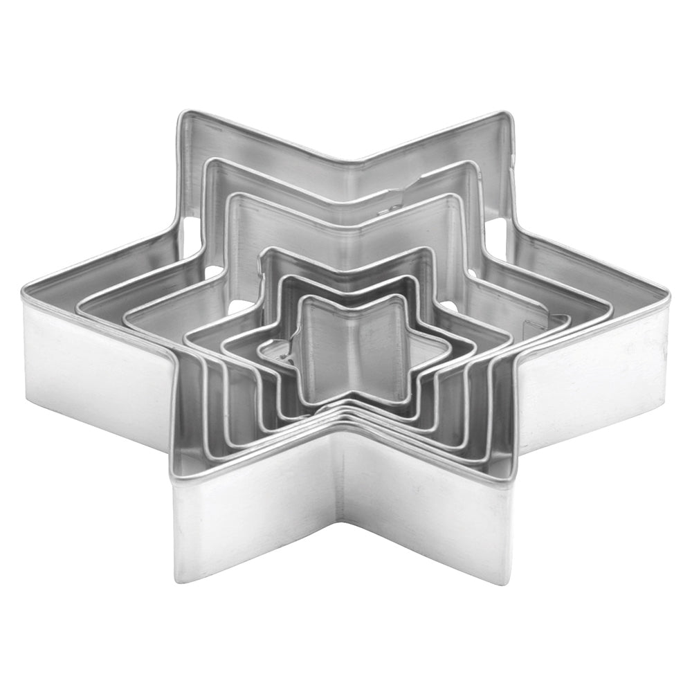 Tescoma Delicia Star Shaped Cookie Cutters, Set Of 6