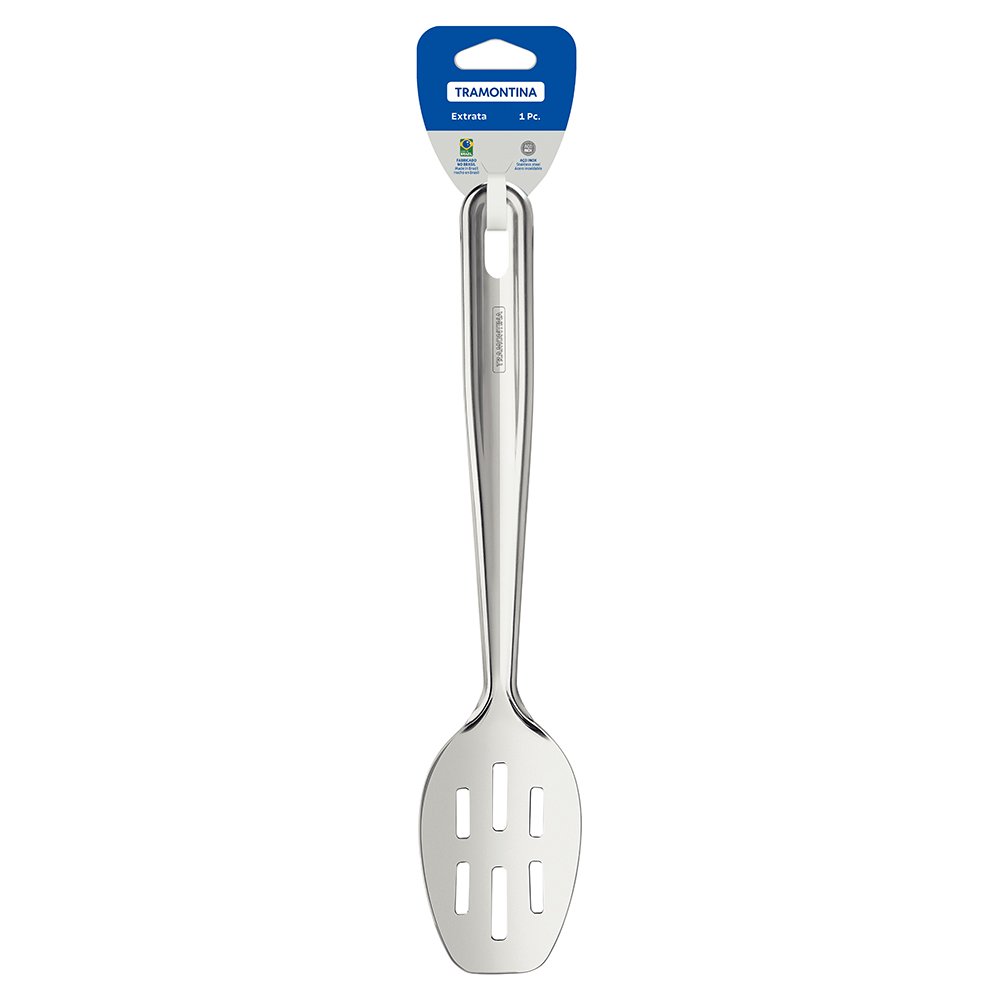 Tramontina Extrata Stainless Steel Slotted Spoon