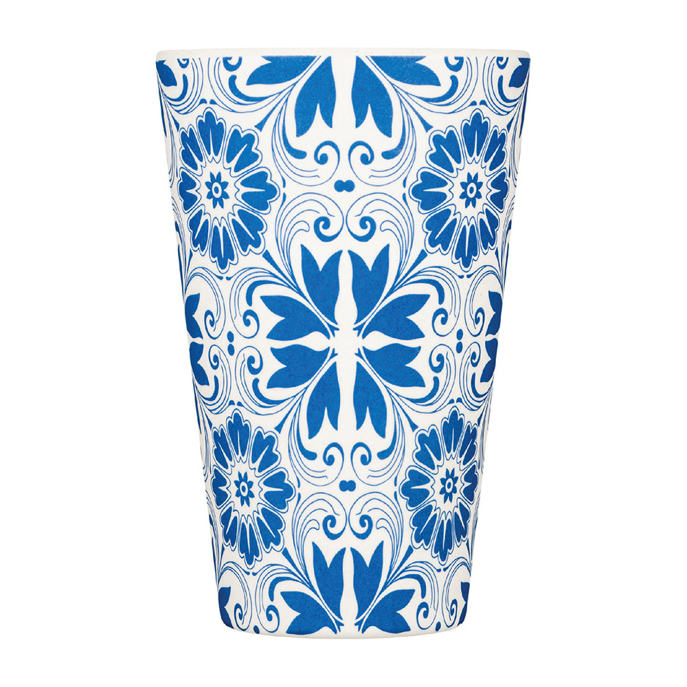 Ecoffee Cup Patterns Natural Fibre Reusable Coffee Cup, 400ml