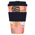Ecoffee Cup Patterns Natural Fibre Reusable Coffee Cup, 400ml
