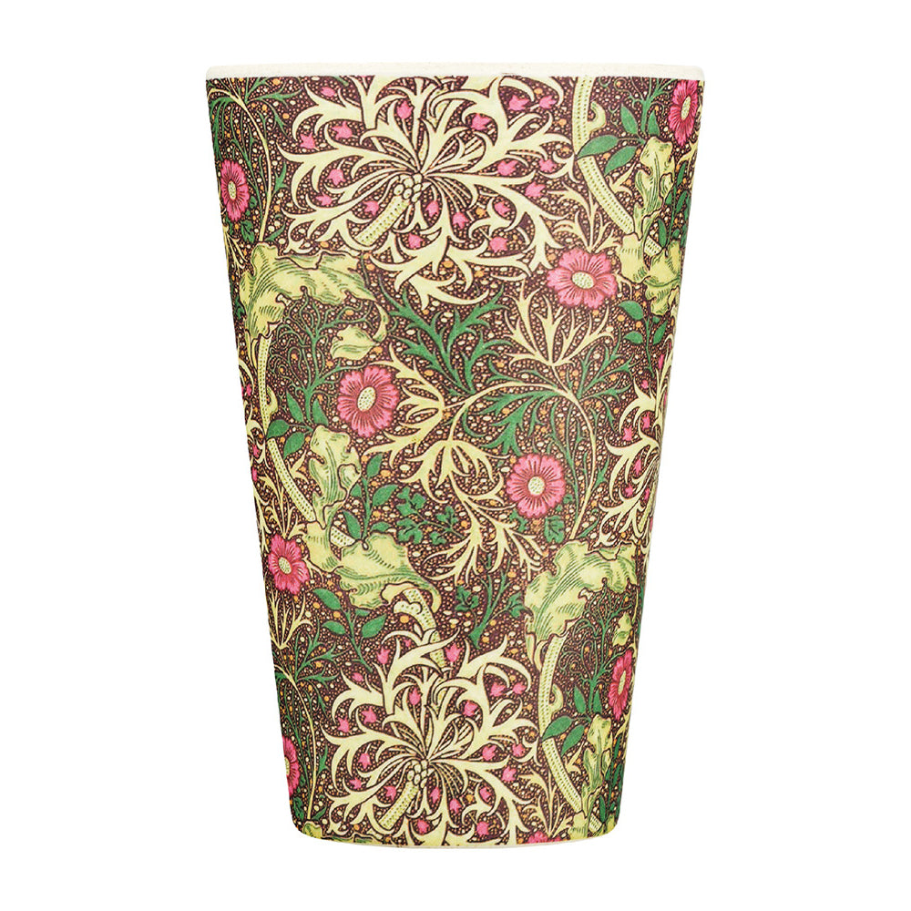 Ecoffee Cup William Morris Natural Fibre Reusable Coffee Cup, 400ml
