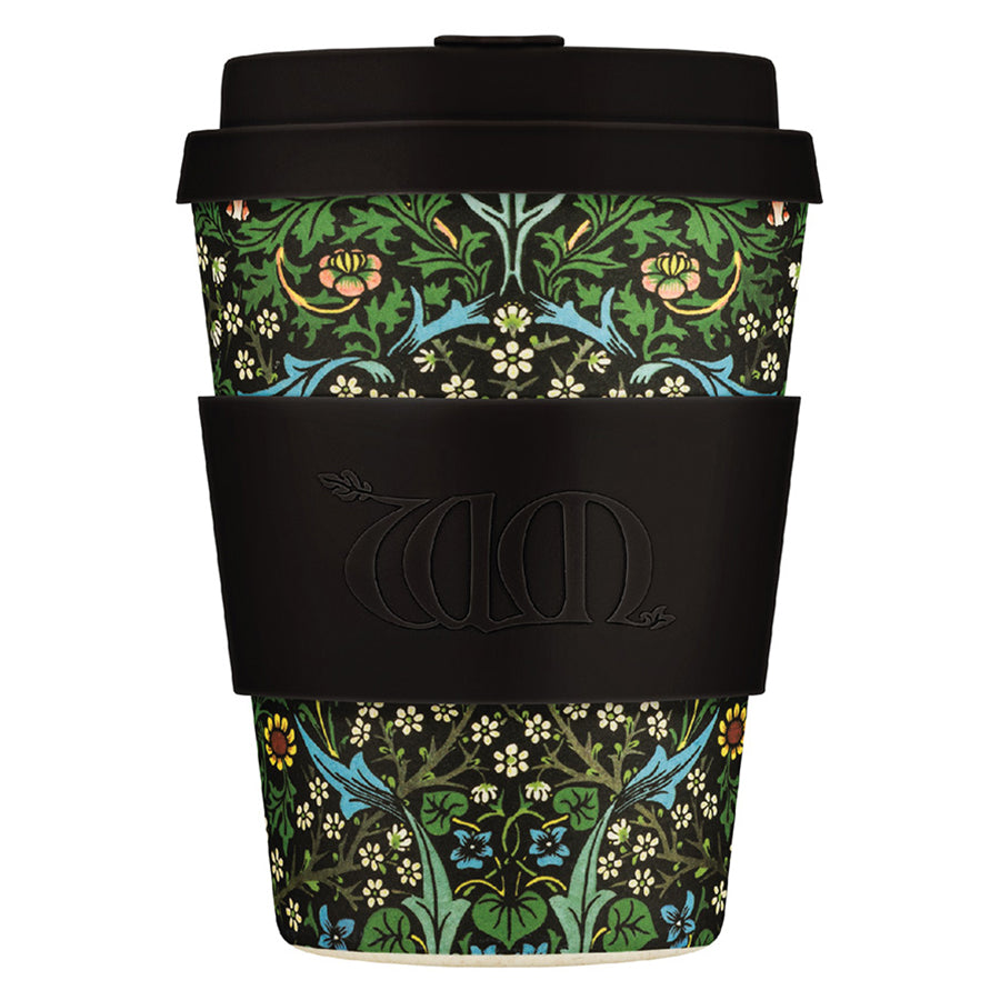 Ecoffee Cup William Morris Natural Fibre Reusable Coffee Cup, 350ml