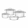 Tramontina Una Stainless Steel Cookware Set, 7pc