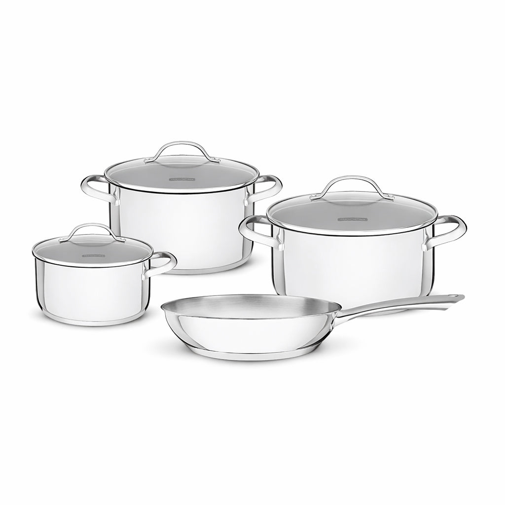 Tramontina Una Stainless Steel Cookware Set, 7pc