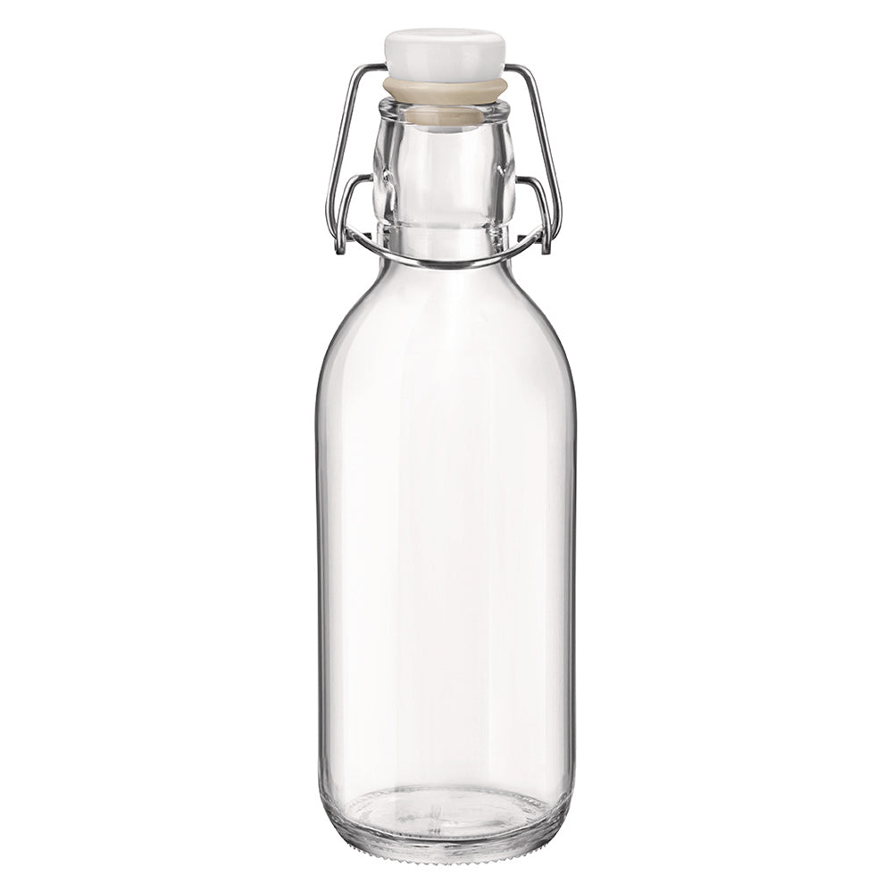 Bormioli Rocco Emilia Bottle With Swing-Top Stopper Lid