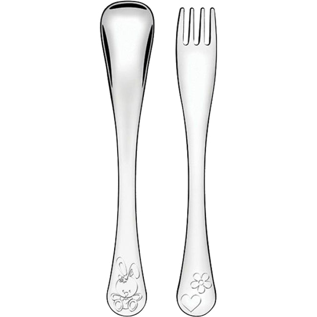 Tramontina Le Petit Children's Cutlery Set For Girls, 2pc