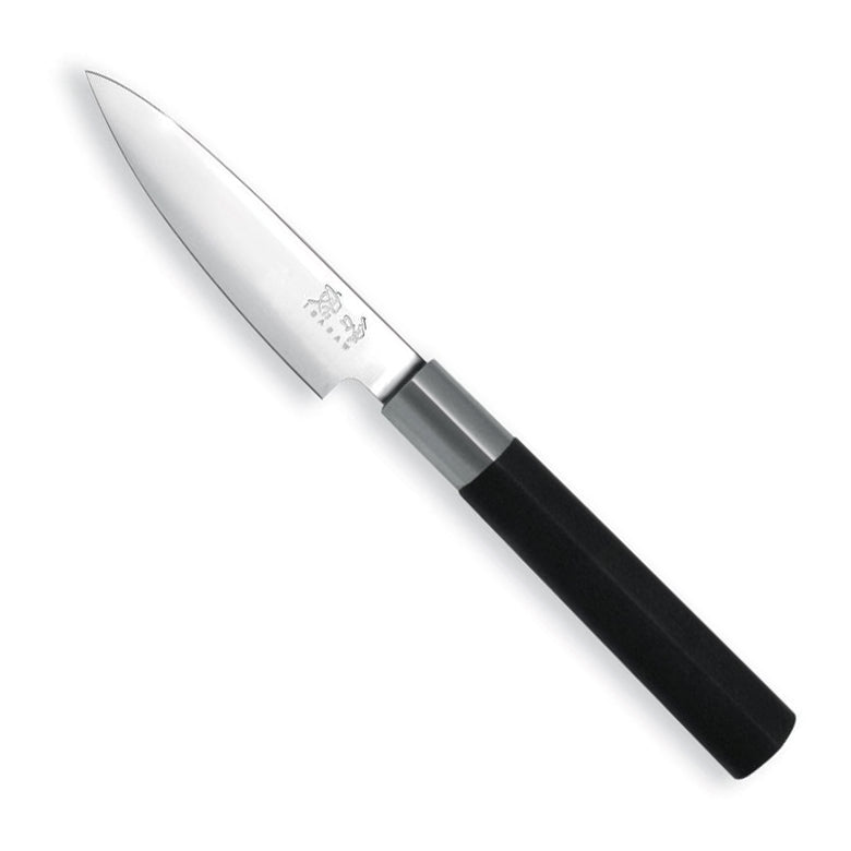 KAI Wasabi Black Utility Knife, 10cm
