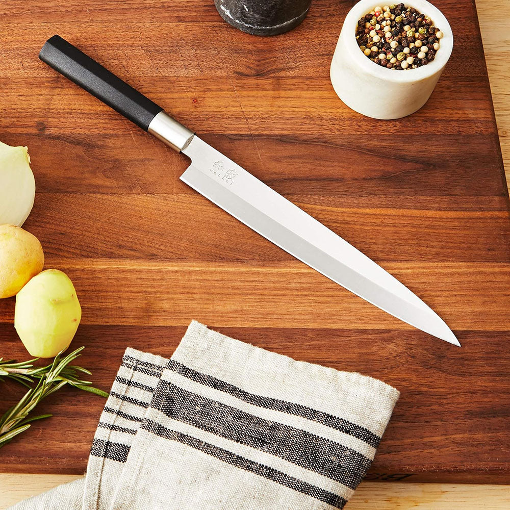 KAI Wasabi Black Yanagiba Knife, 21cm