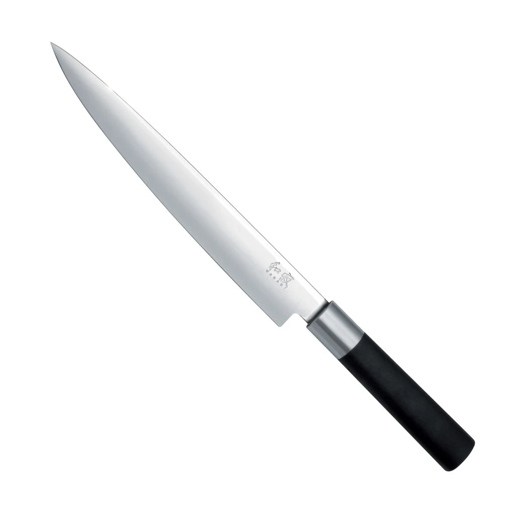 KAI Wasabi Black Carving Knife, 23cm