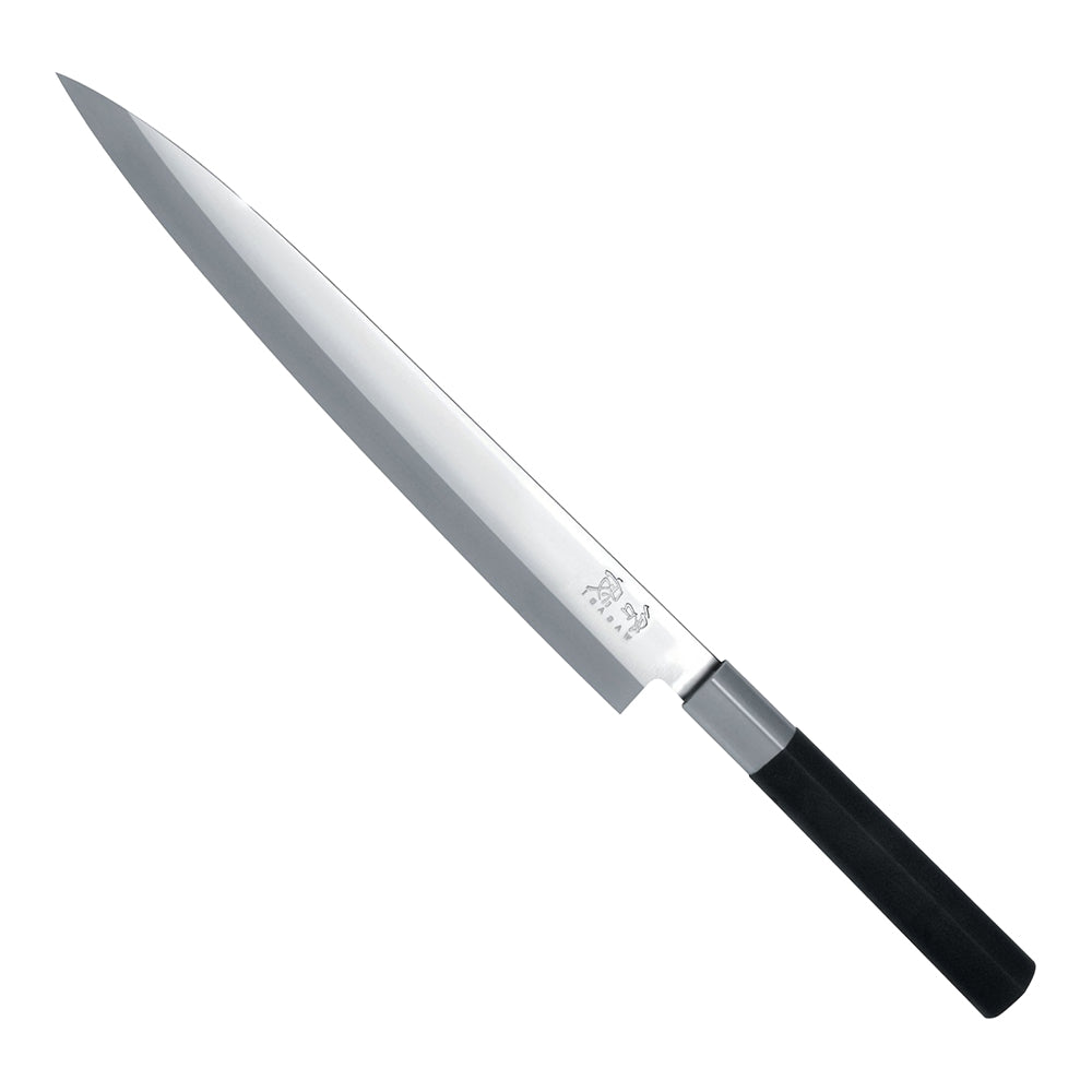 KAI Wasabi Black Yanagiba Knife, 24cm
