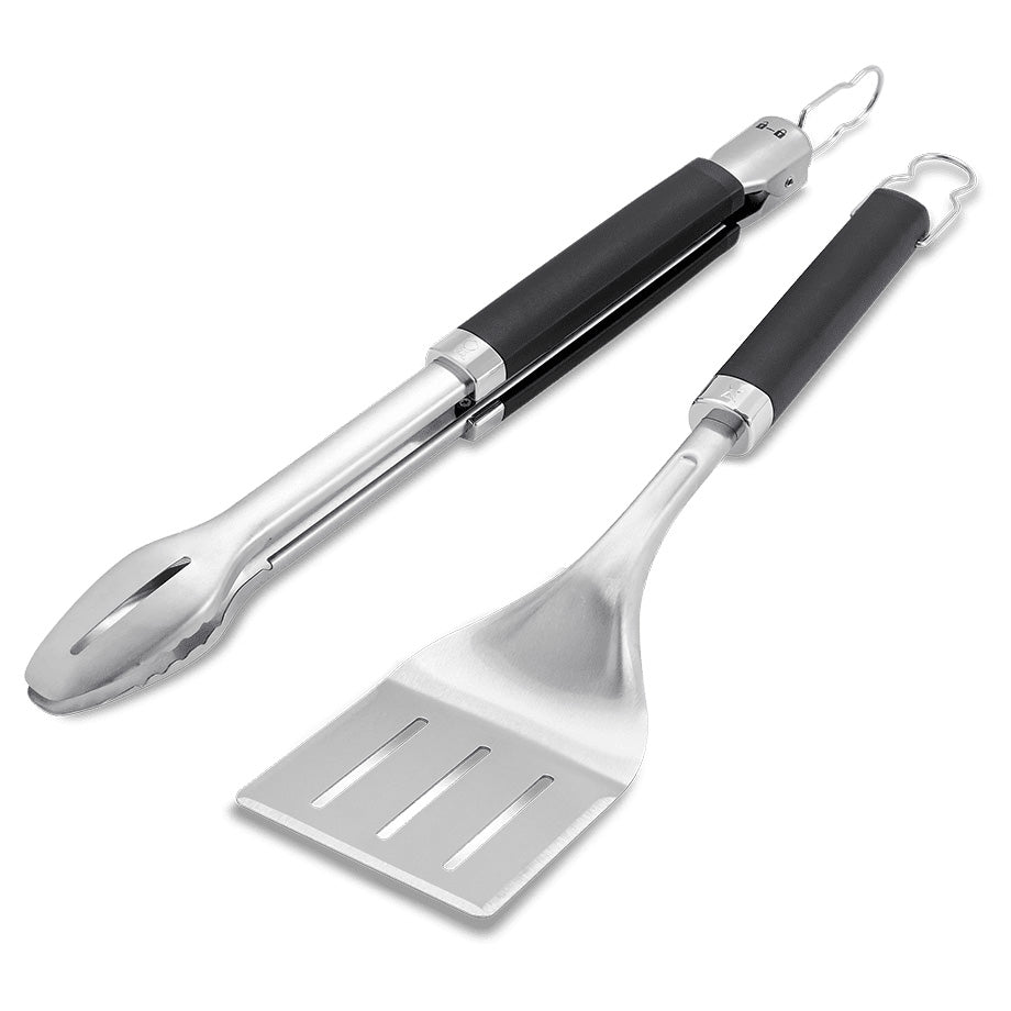Weber Precision Grill Tongs & Spatula Set