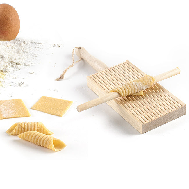 Ibili Italia Gnocchi Board With Rolling Pin