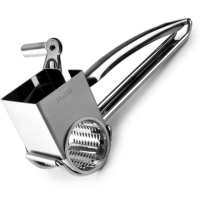 Ibili Stainless Steel Rotary Cheese Grater