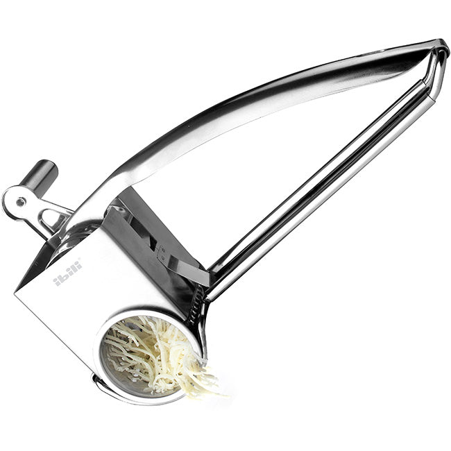 Ibili Stainless Steel Rotary Cheese Grater