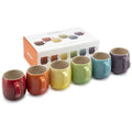 Le Creuset Rainbow Collection U Mugs, Set Of 6