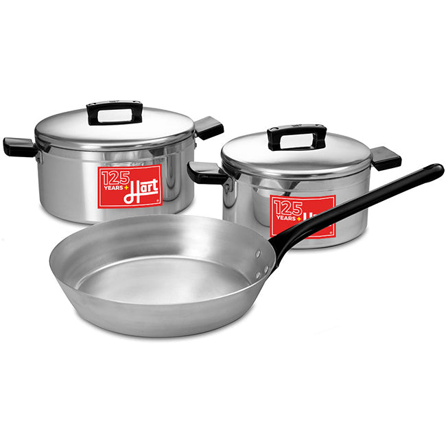 Hart J7 Aluminium Cookware Set, 5pc