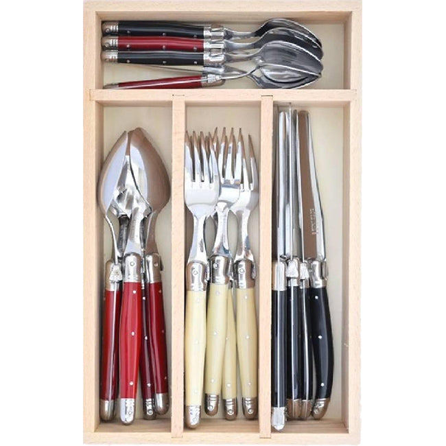 Laguiole by Andre Verdier Cutlery Set, 24pc