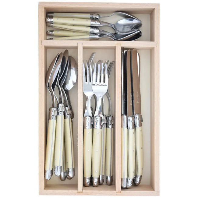 Laguiole by Andre Verdier Cutlery Set, 24pc
