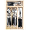 Laguiole by Andre Verdier Cutlery Set, 24pc