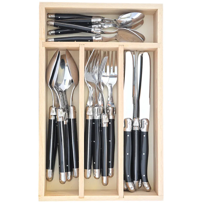 Laguiole by Andre Verdier Cutlery Set, 24pc