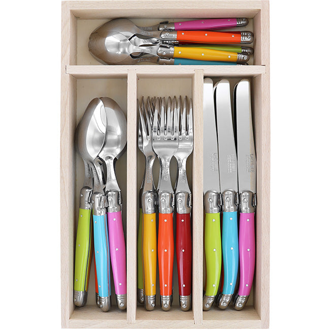 Laguiole by Andre Verdier Cutlery Set, 24pc