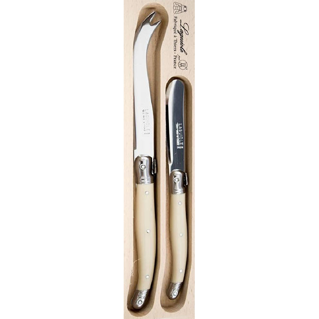 Laguiole by Andre Verdier Cheese & Butter Knife Set