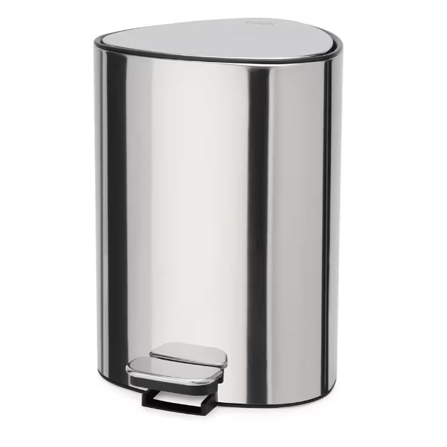 Joseph Joseph EasyStore™ 5L Luxe Stainless Steel Bathroom Pedal Bin