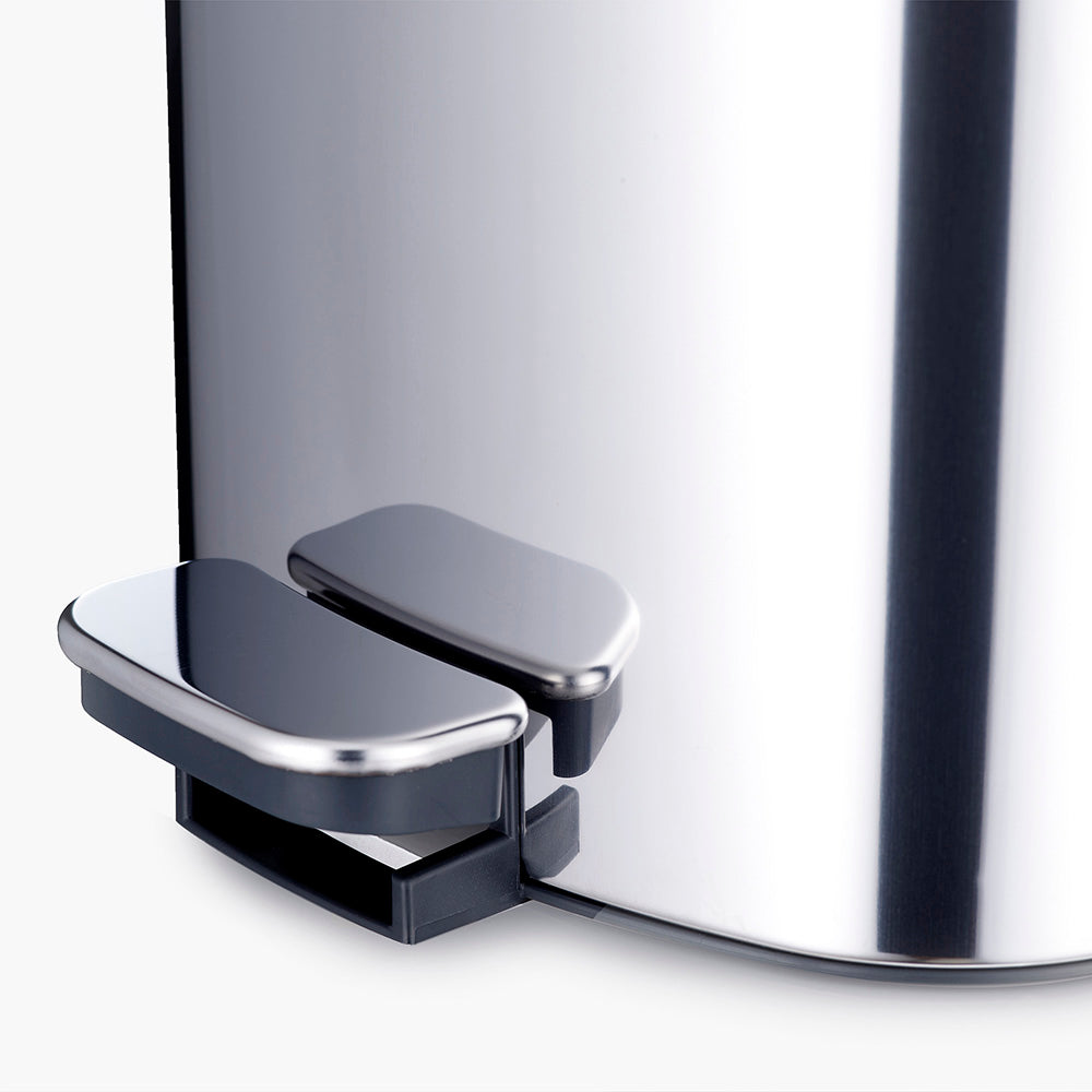 Joseph Joseph EasyStore™ 5L Luxe Stainless Steel Bathroom Pedal Bin