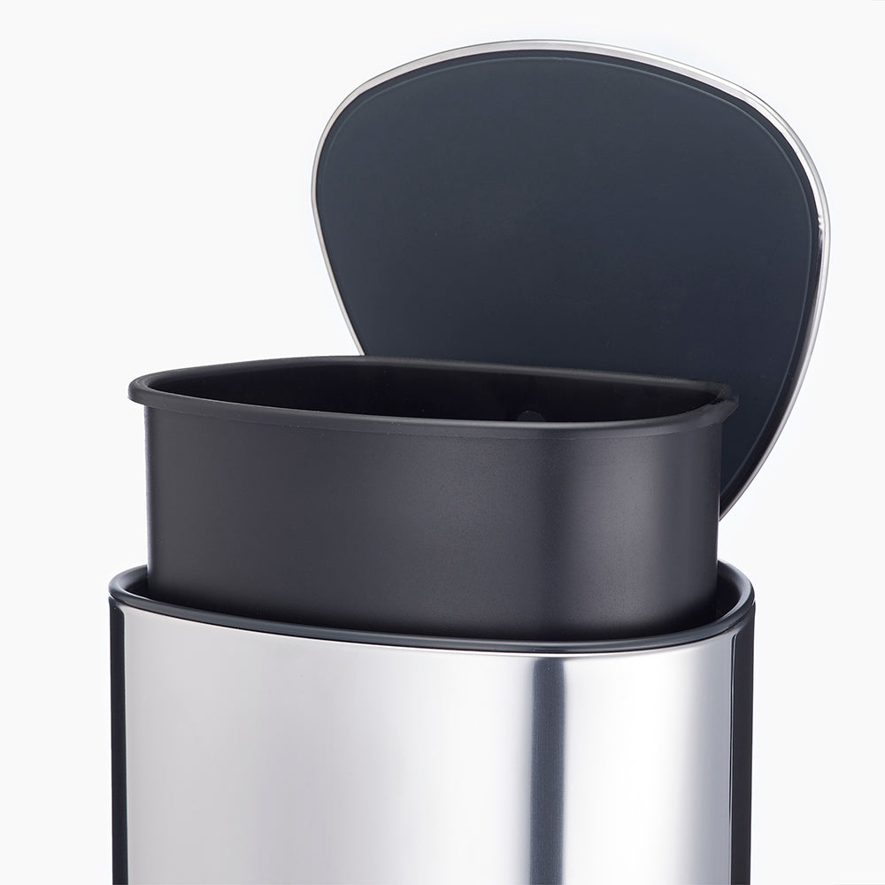 Joseph Joseph EasyStore™ 5L Luxe Stainless Steel Bathroom Pedal Bin