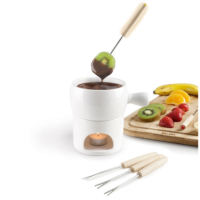 Ibili Ceramic Fondue Set