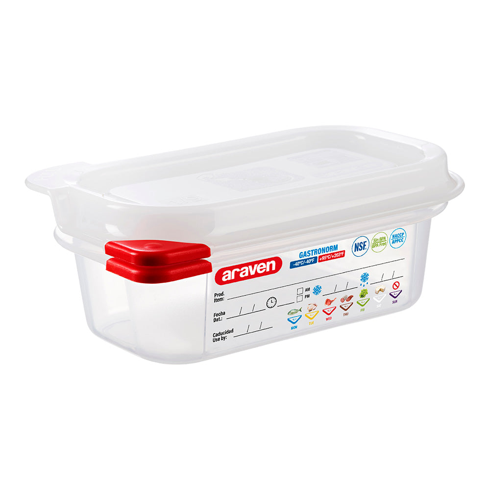 Araven Gastronome Professional Airtight Storage Container, 600ml