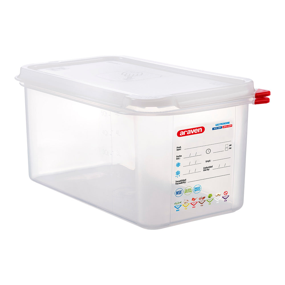Araven Gastronome Professional Airtight Storage Container, 6L