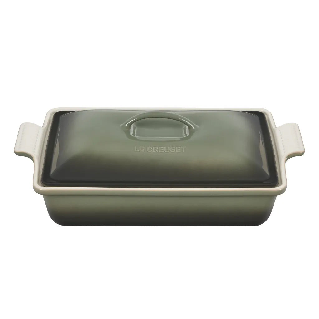 Le Creuset Heritage Rectangular Baking Dish with Lid, 33cm