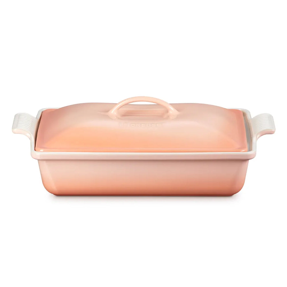 Le Creuset Heritage Rectangular Baking Dish with Lid, 33cm