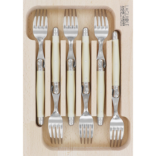 Laguiole by Andre Verdier Table Forks, Set Of 6