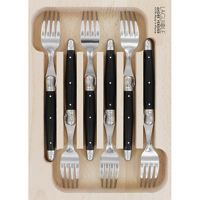 Laguiole by Andre Verdier Table Forks, Set Of 6