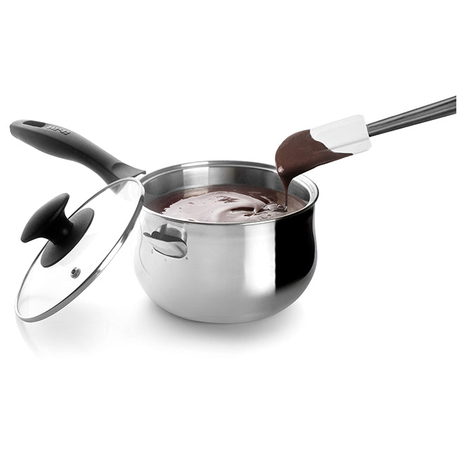 Ibili Stainless Steel Double Boiler With Lid, 16cm