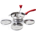 Ibili Kitchen Aids Luxe Stainless Steel Food Mill With 3 Sieves